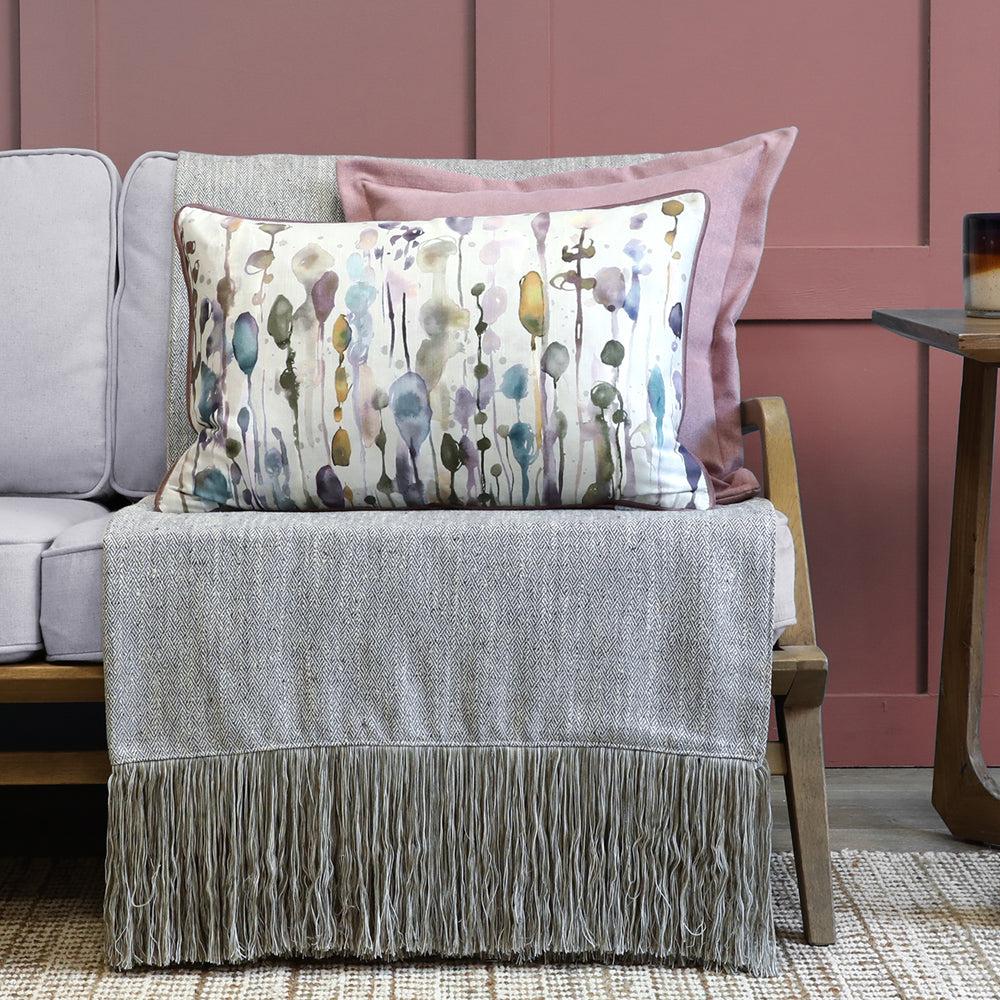 Bed Cushions | Arley Printed Feather Cushion Ironstone Bed Cushions Bed Cushions