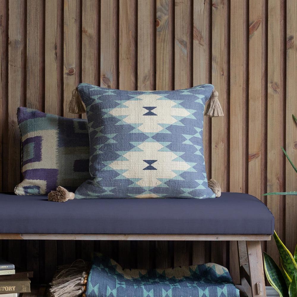 Bed Cushions | Kaya Printed Feather Cushion Skye Bed Cushions Bed Cushions