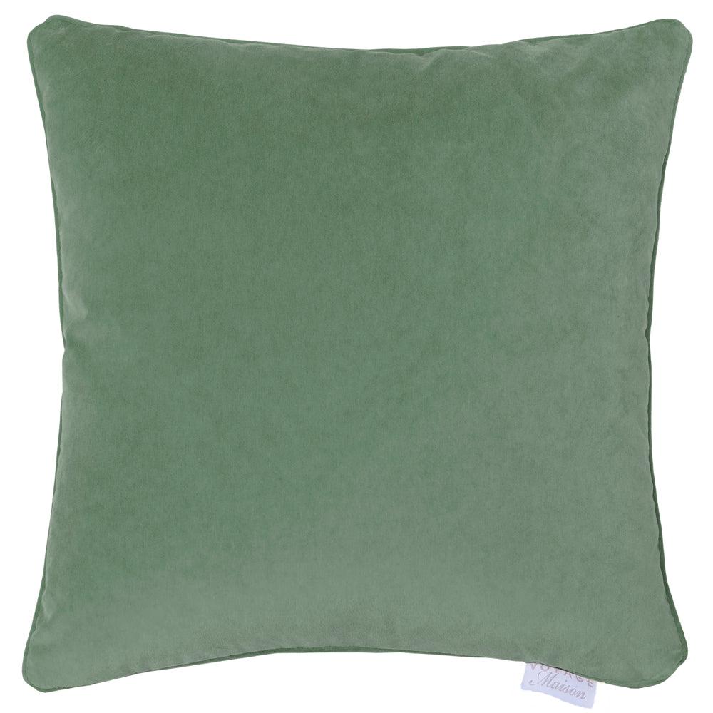 Bed Cushions | Lapis Velvet Feather Cushion Green Bed Cushions Bed Cushions