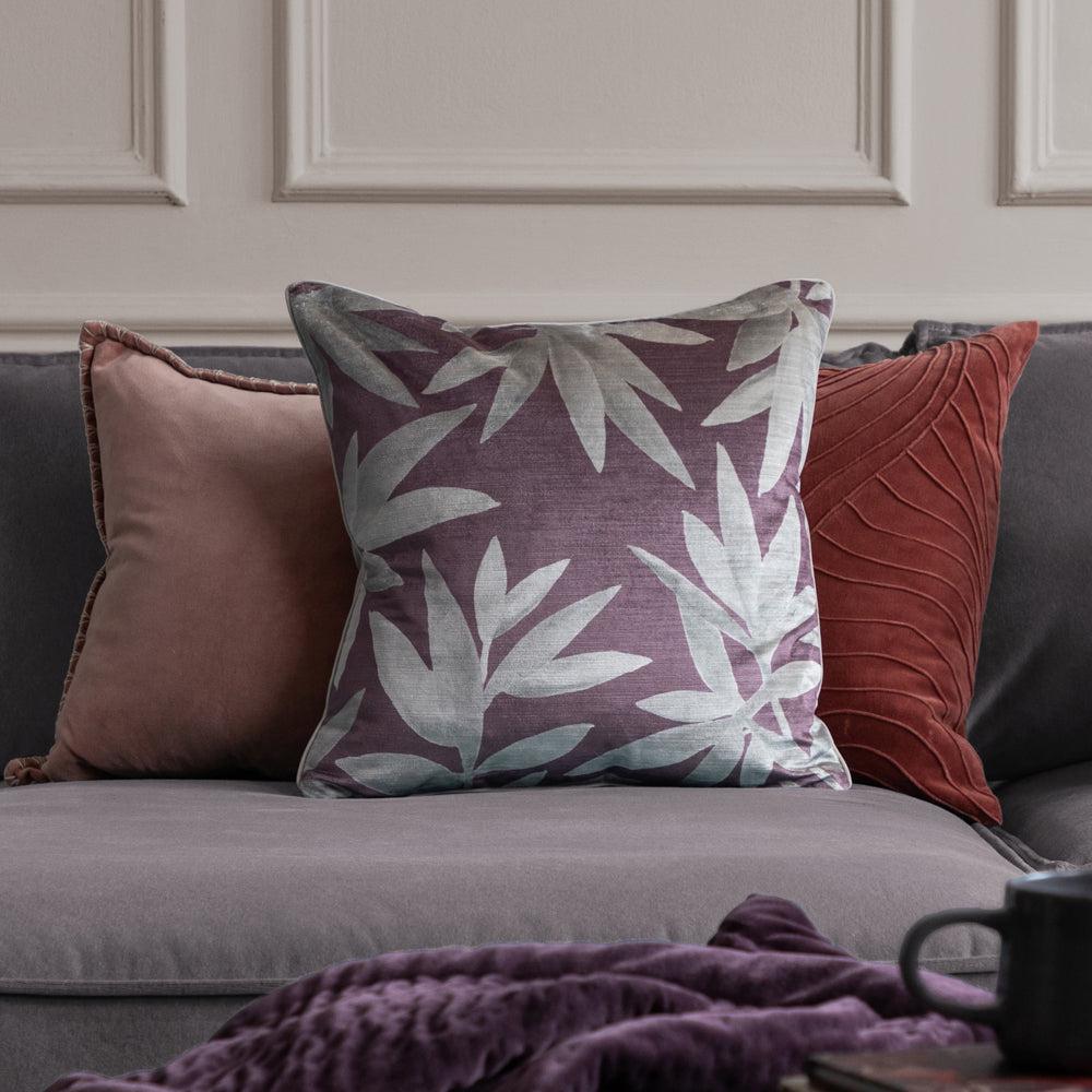 Bed Cushions | Silverwood Velvet Feather Cushion Dusk Bed Cushions Bed Cushions