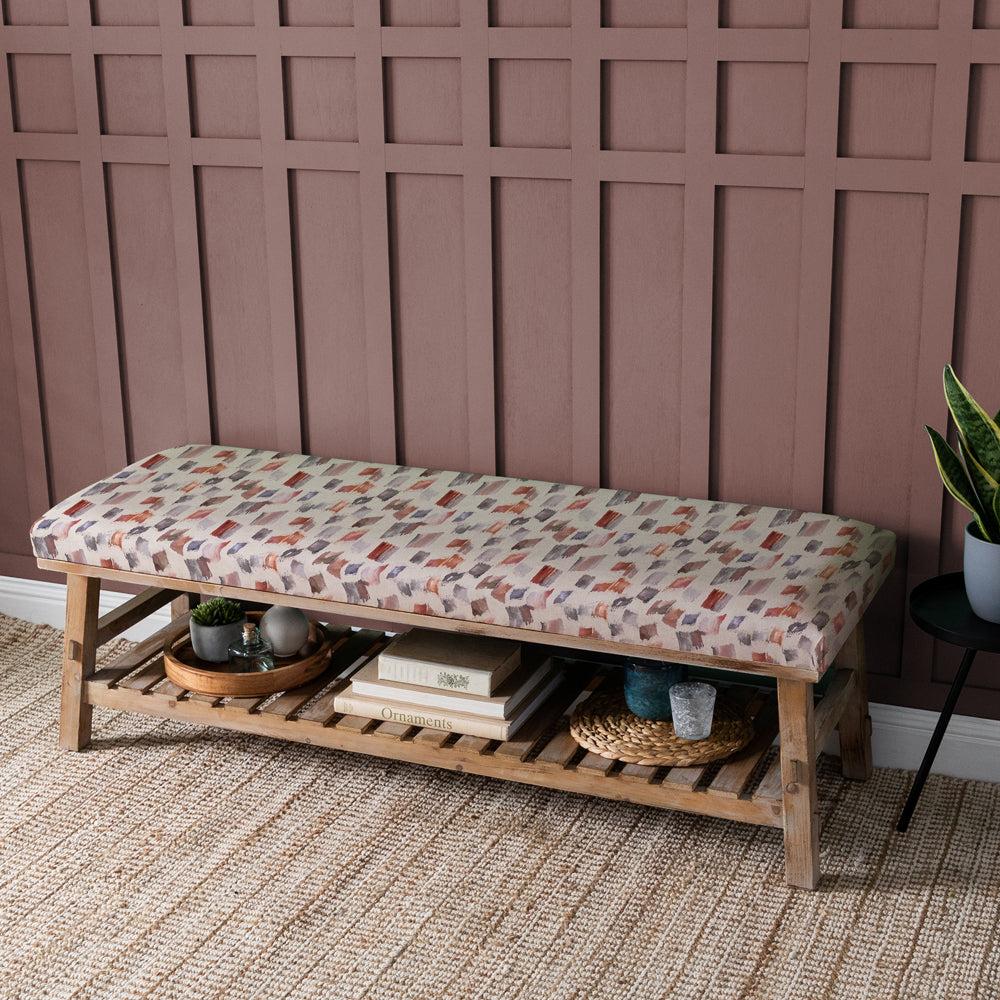 Benches | Arwen Rupert Bench Rosewater Benches Arwen Rosewater