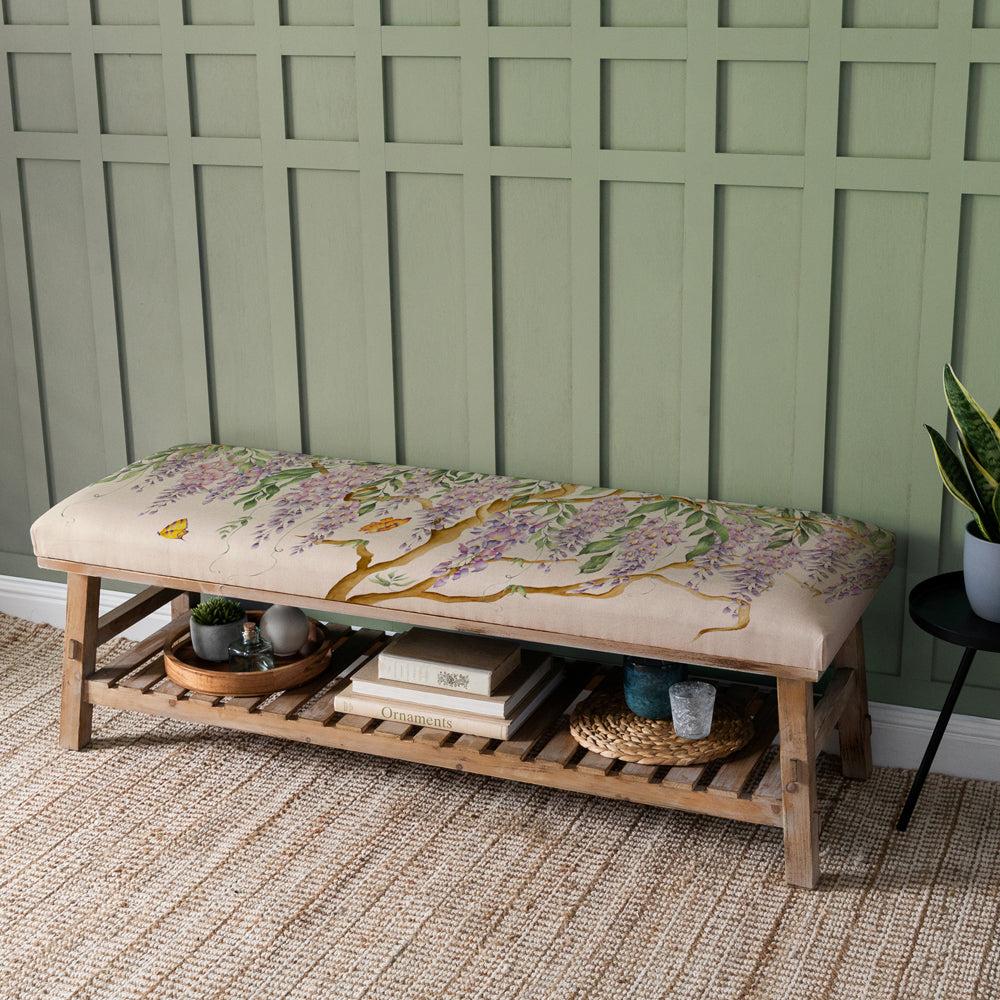 Benches | Mariposa Rupert Bench Linen Benches Benches