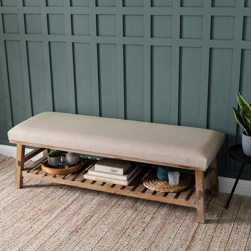 Benches | Tivoli Rupert Bench Linen Benches Benches