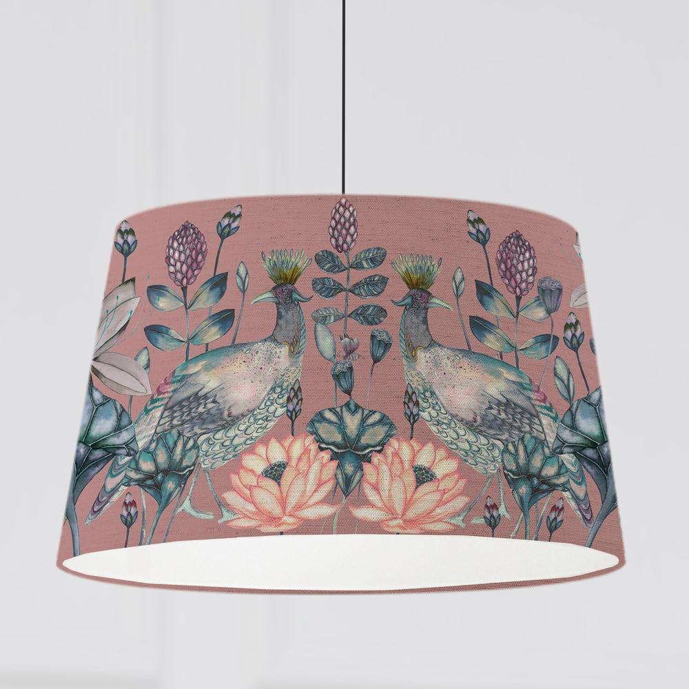 Ceiling Lights | Ahura Quintus Taper Lamp Shade Mauve Ceiling Lights Ceiling Lights