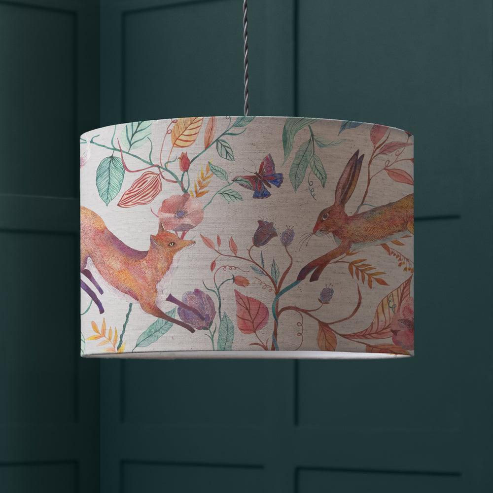 Ceiling Lights | Leaping Into The Fauna Eva Lamp Shade Linen Ceiling Lights Ceiling Lights