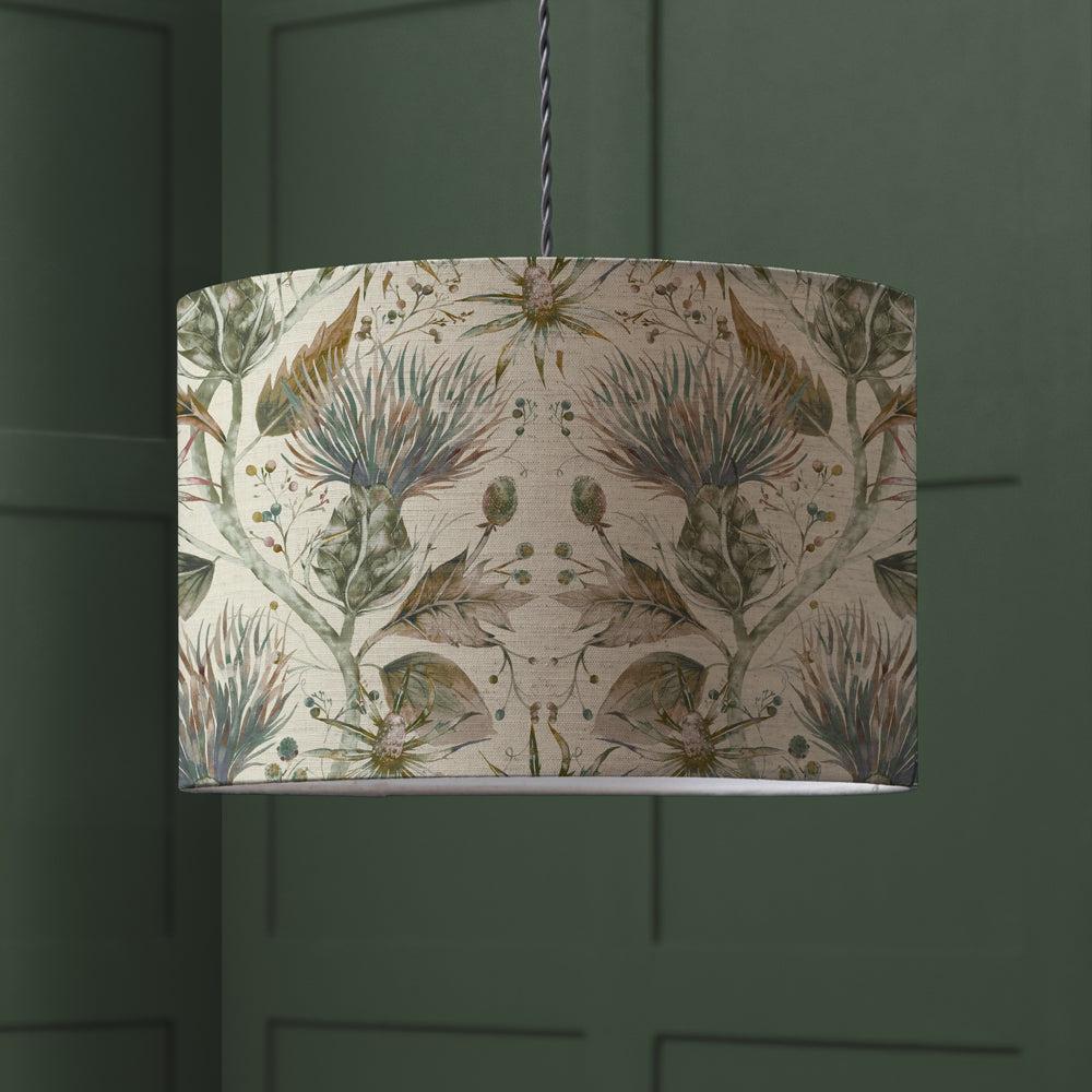 Ceiling Lights | Varys Eva Lamp Shade Auburn Linen Ceiling Lights Auburn Linen