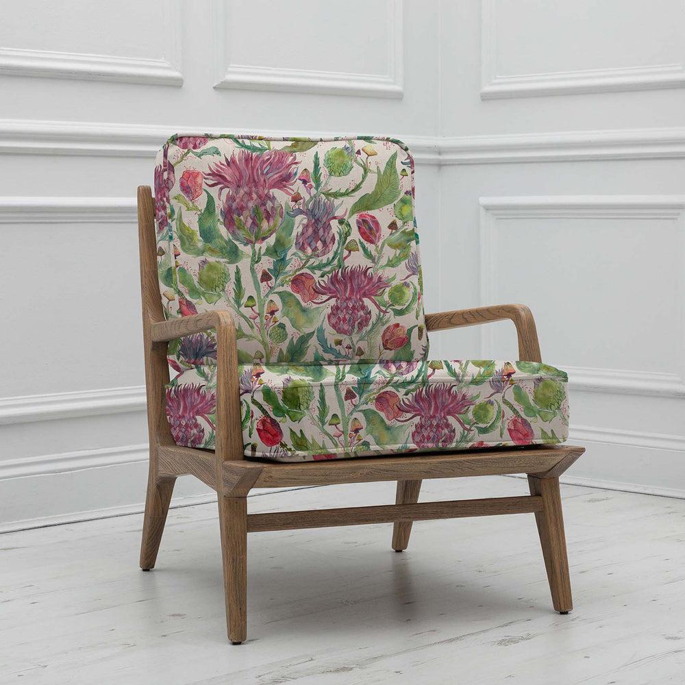 Chairs | Fairytale Bristles Idris Chair Damson Chairs Chairs