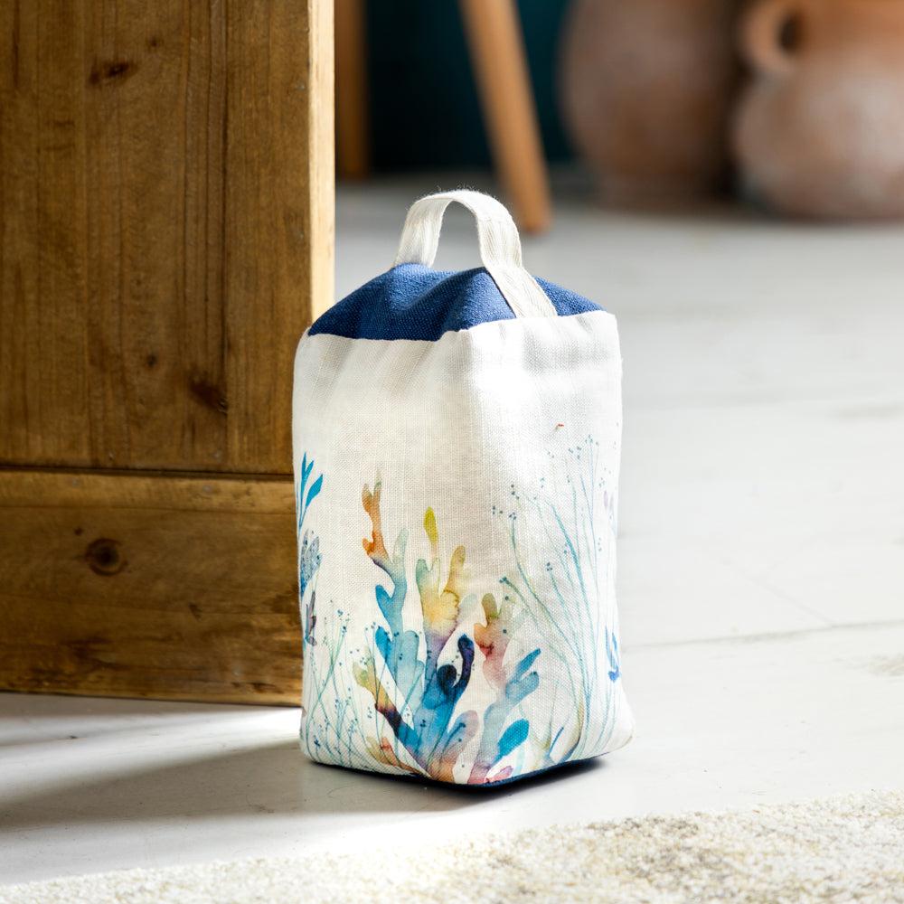 Door Stops | Coral Reef Doorstop Cobalt Door Stops Cobalt