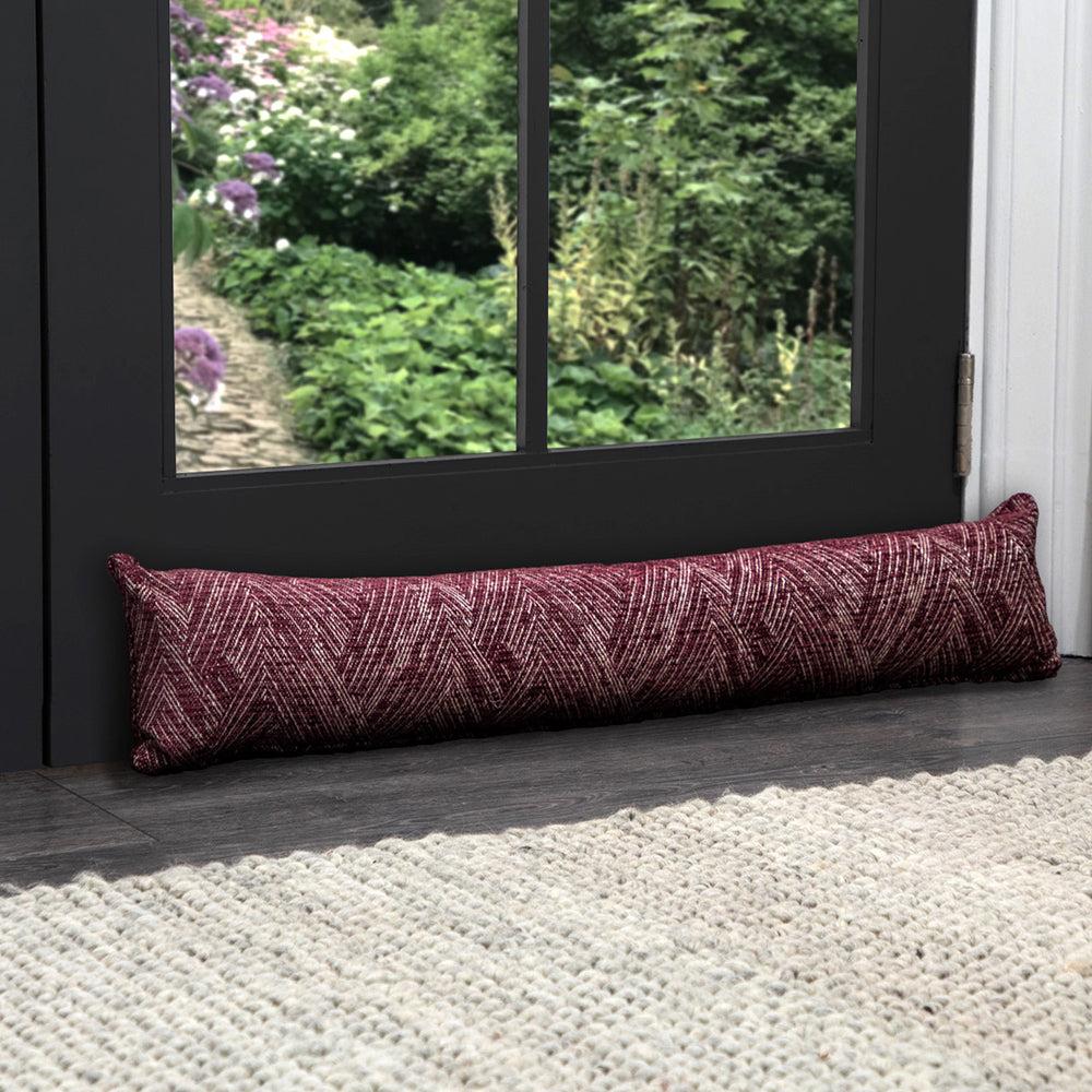 Draught Excluders | Kiso Draught Excluder Fuschia Cushions Draught Excluders