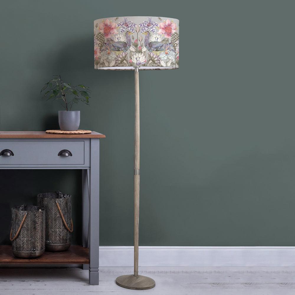 Floor Lamps | Acanthis Eva & Solensis Complete Floor Lamp Grey/Bronze Floor Lamps Bronze