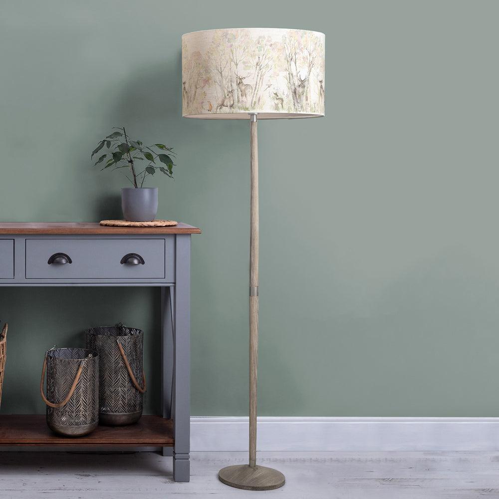 Floor Lamps | Enchanted Forest Eva & Solensis Complete Floor Lamp Grey/Forest Floor Lamps Floor Lamps