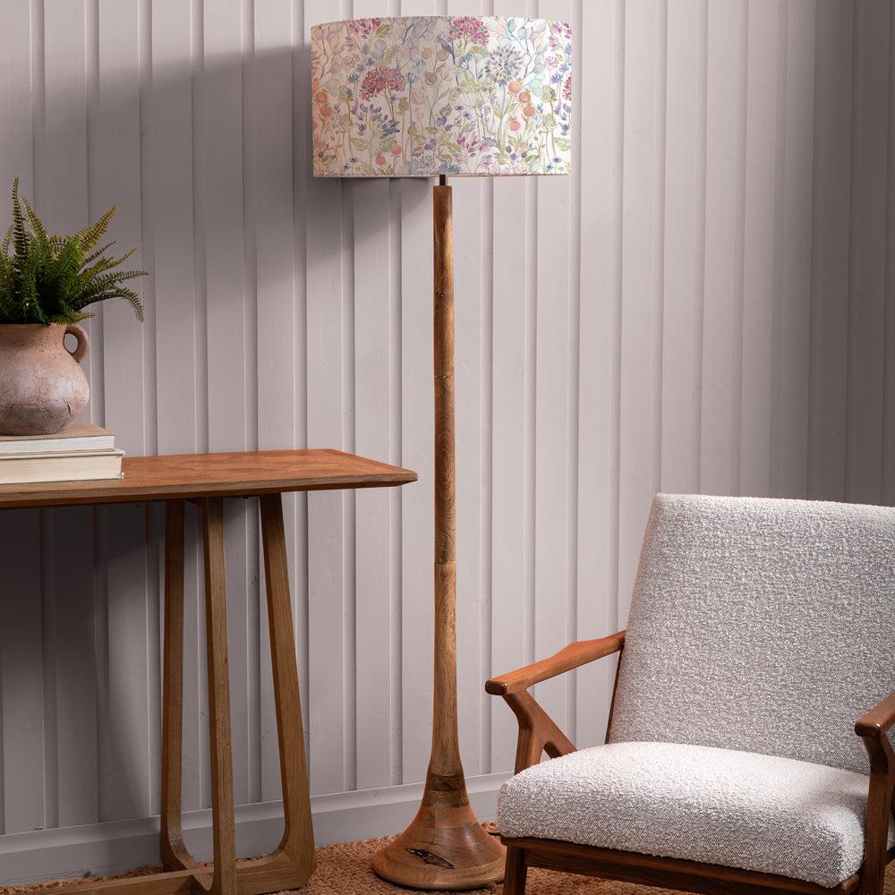 Floor Lamps | Hedgerow Eva & Kinross Complete Floor Lamp Mango/Linen Floor Lamps Floor Lamps