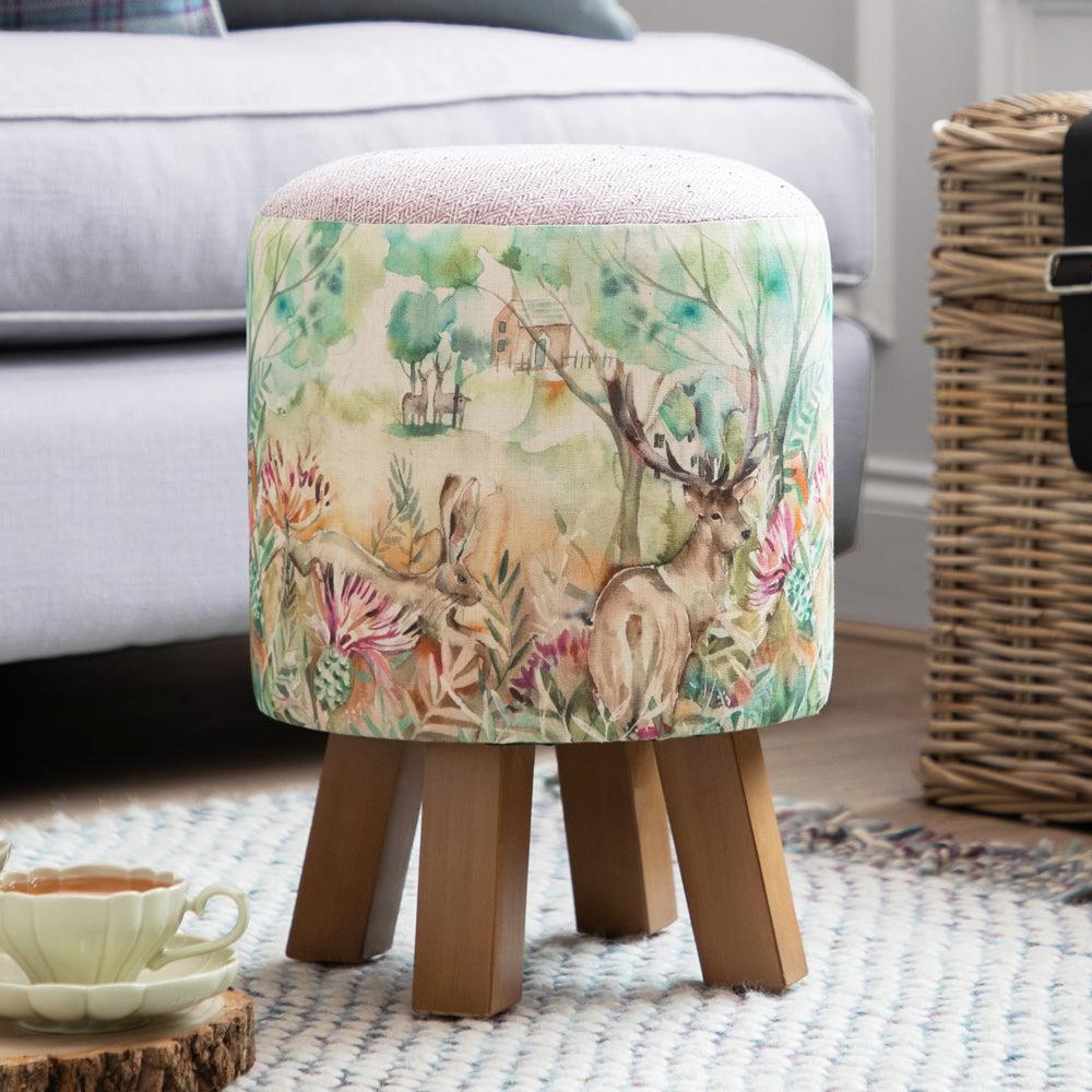 Footstools | Allermuir Monty Round Footstool Footstools Allermuir