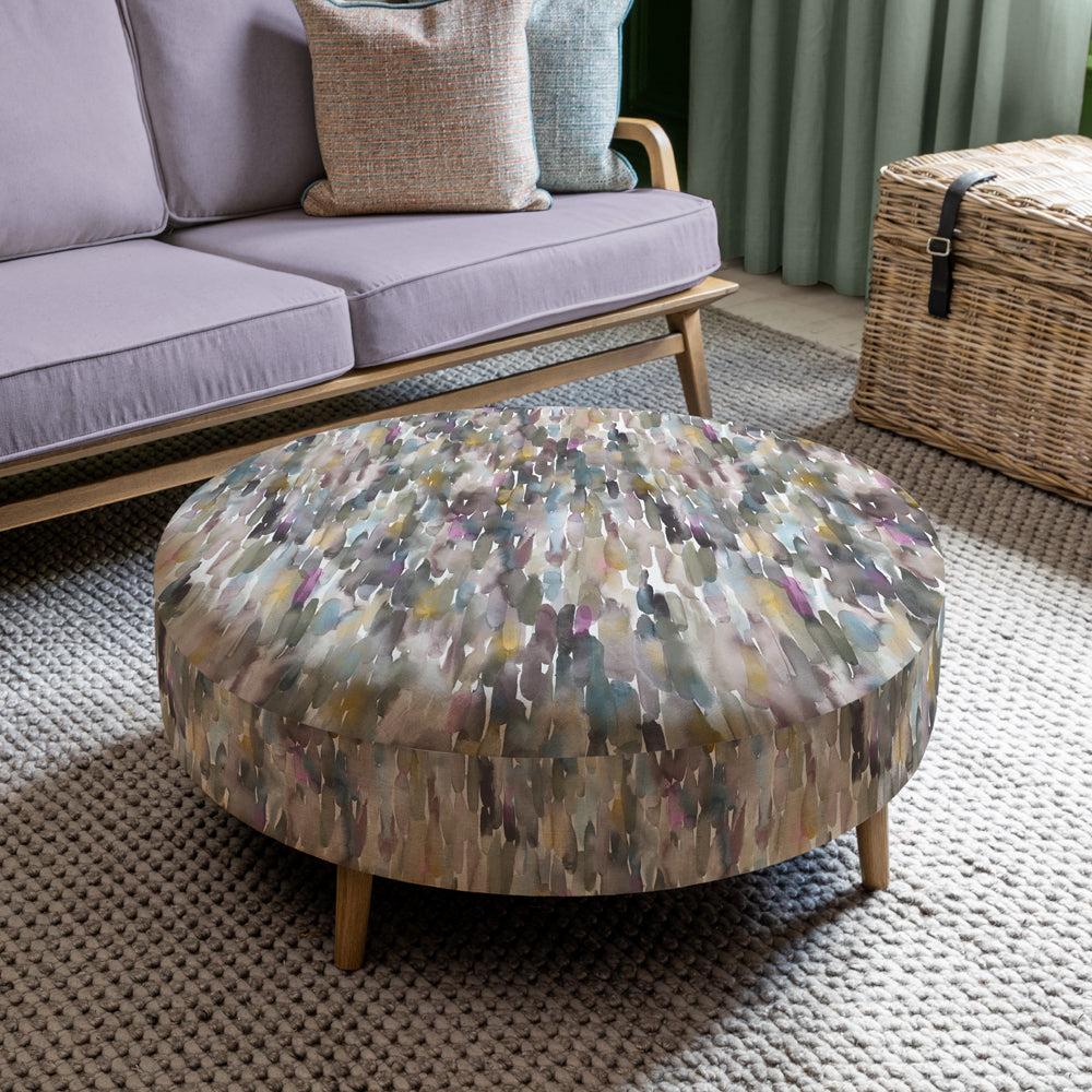 Footstools | Azima Petra Large Footstool Ironstone Footstools Azima Ironstone