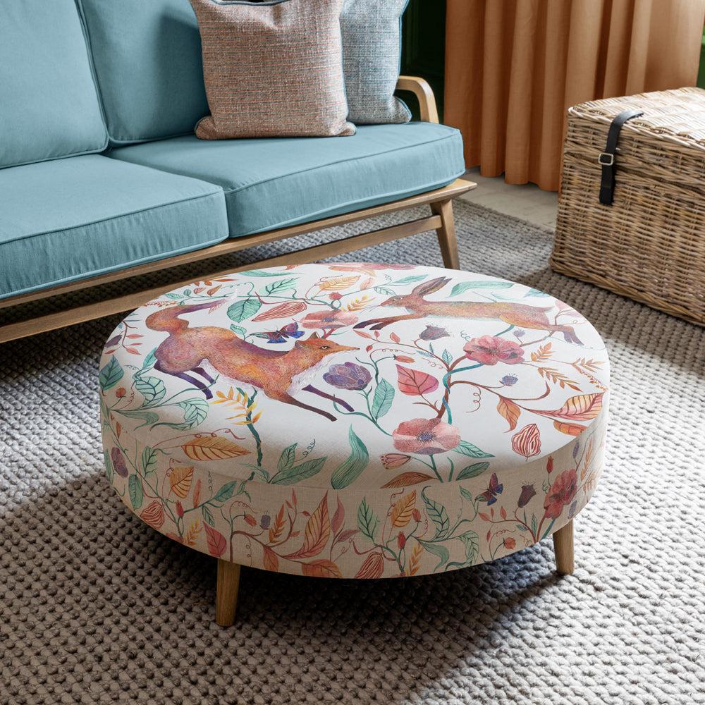 Footstools | Leaping Into The Fauna Petra Large Footstool Footstools Footstools