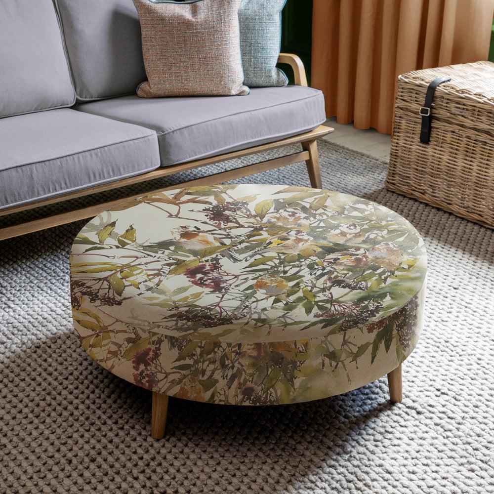 Footstools | Lynhurst Petra Large Footstool Acorn Footstools Footstools