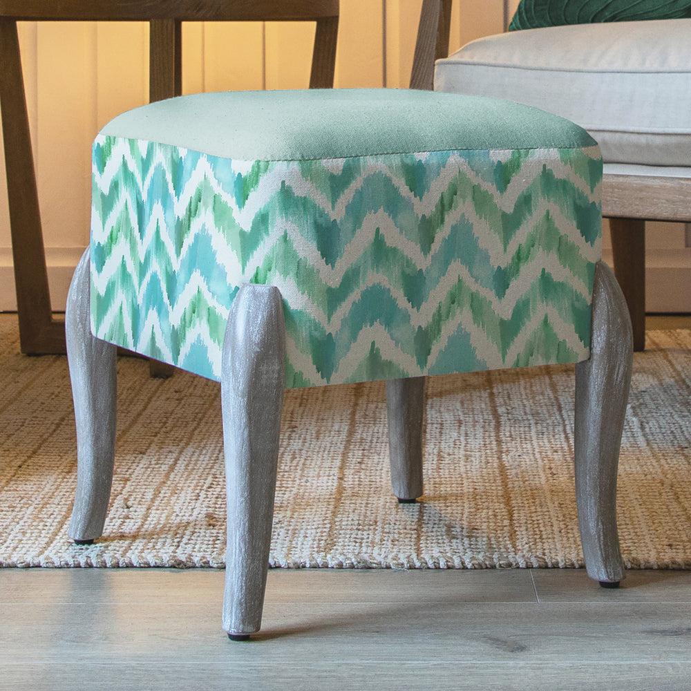 Footstools | Savannah Printed Ralf Footstool Isla Footstools Footstools