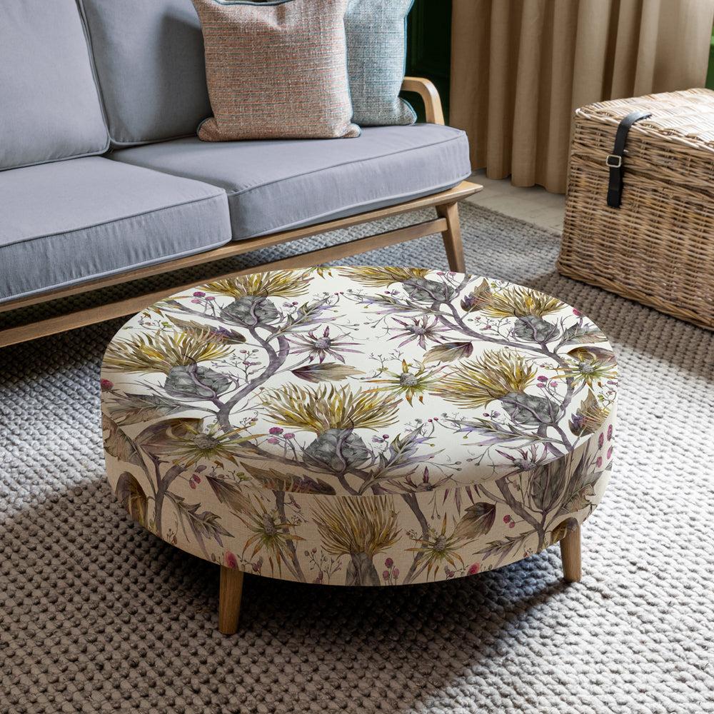 Footstools | Varys Petra Large Footstool Gold Footstools Footstools