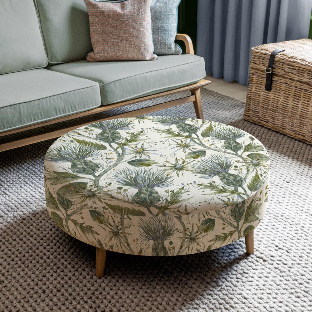 Footstools | Varys Petra Large Footstool Lichen Footstools Footstools