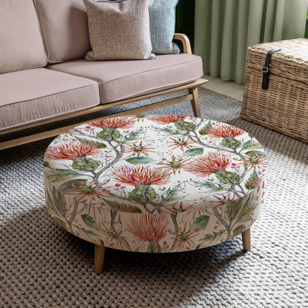 Footstools | Varys Petra Large Footstool Russet Footstools Footstools