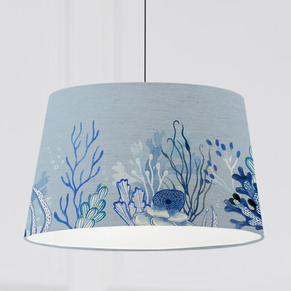 Lamp Shades | Coralie Quintus Taper Lamp Shade Cobalt Ceiling Lights Ceiling Lights