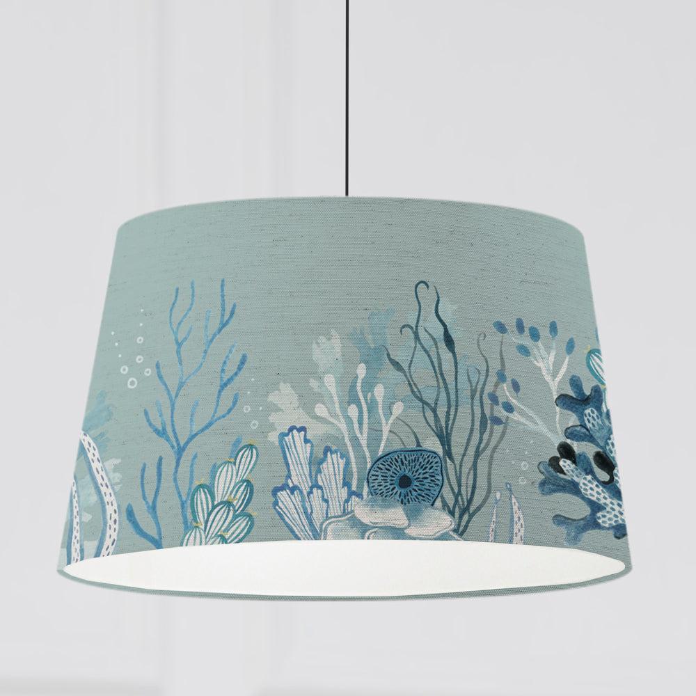 Lamp Shades | Coralie Quintus Taper Lamp Shade Seafoam Ceiling Lights Ceiling Lights