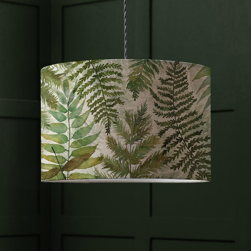 Lamp Shades | Elowen Eva Printed Lamp Shade Linen Ceiling Lights Ceiling Lights