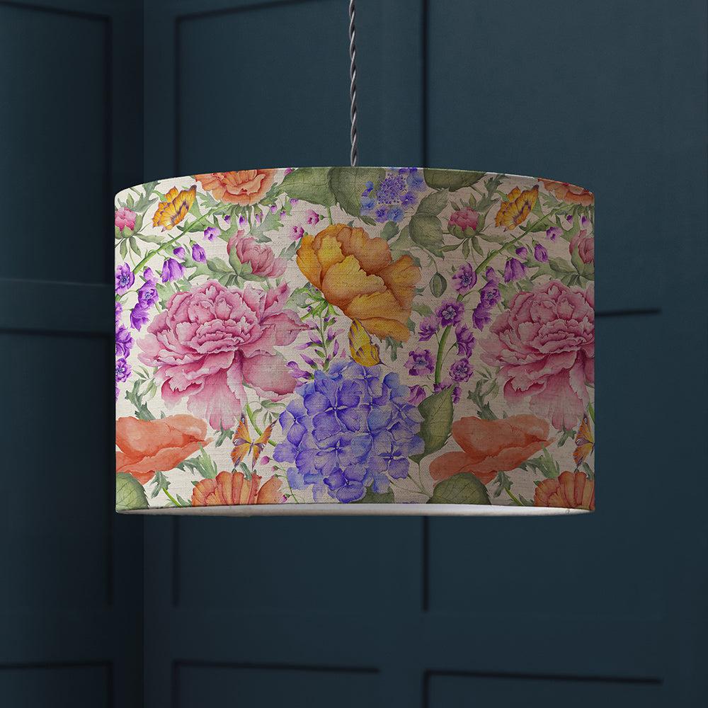 Lamp Shades | Idalia Eva Printed Lamp Shade Fuschia Ceiling Lights Ceiling Lights