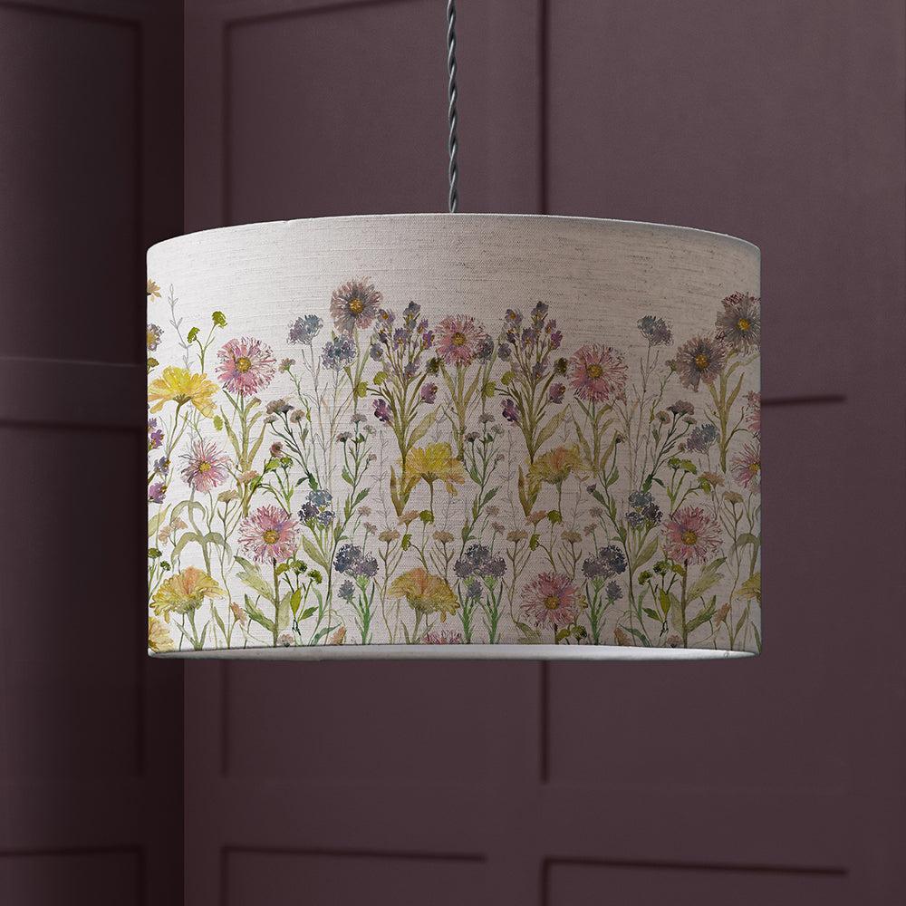 Lamp Shades | Medmerry Eva Printed Lamp Shade Linen Ceiling Lights Ceiling Lights