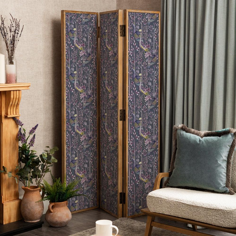 Room Dividers | Bennu Solid Wood Room Divider Amethyst Furniture Amethyst