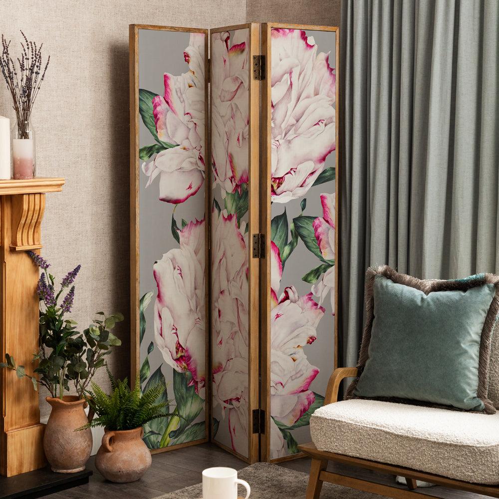 Room Dividers | Parcevall Solid Wood Room Divider Fuchsia Furniture Fuchsia