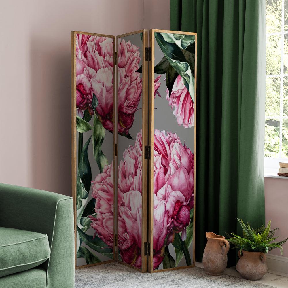 Room Dividers | Sennen Solid Wood Room Divider Fuchsia Furniture Fuchsia