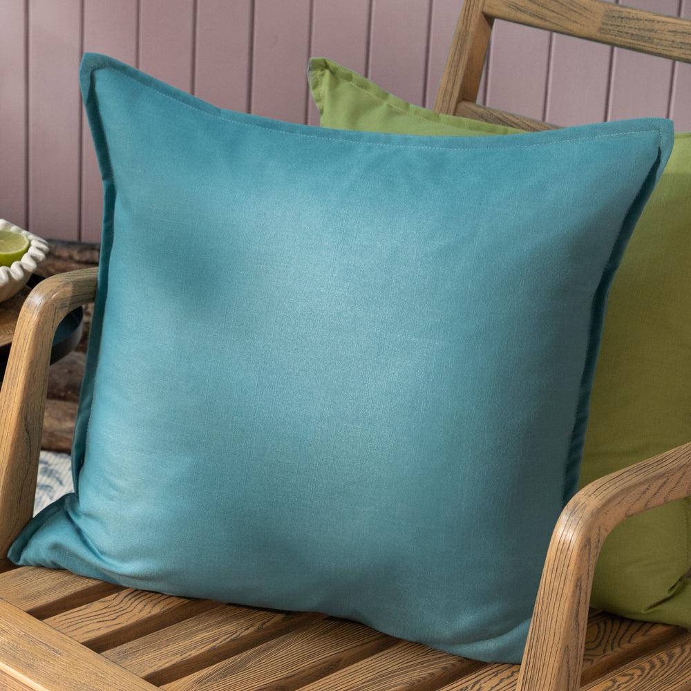 Sofa Cushions | Alfresco Outdoor Square Oxford Cushion Teal Bed Cushions Bed Cushions