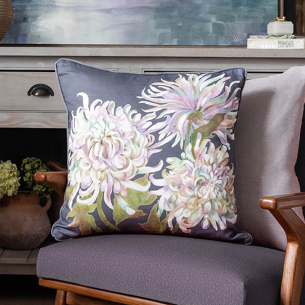 Sofa Cushions | Belladonna Printed Wool Cushion Aster Bed Cushions Aster