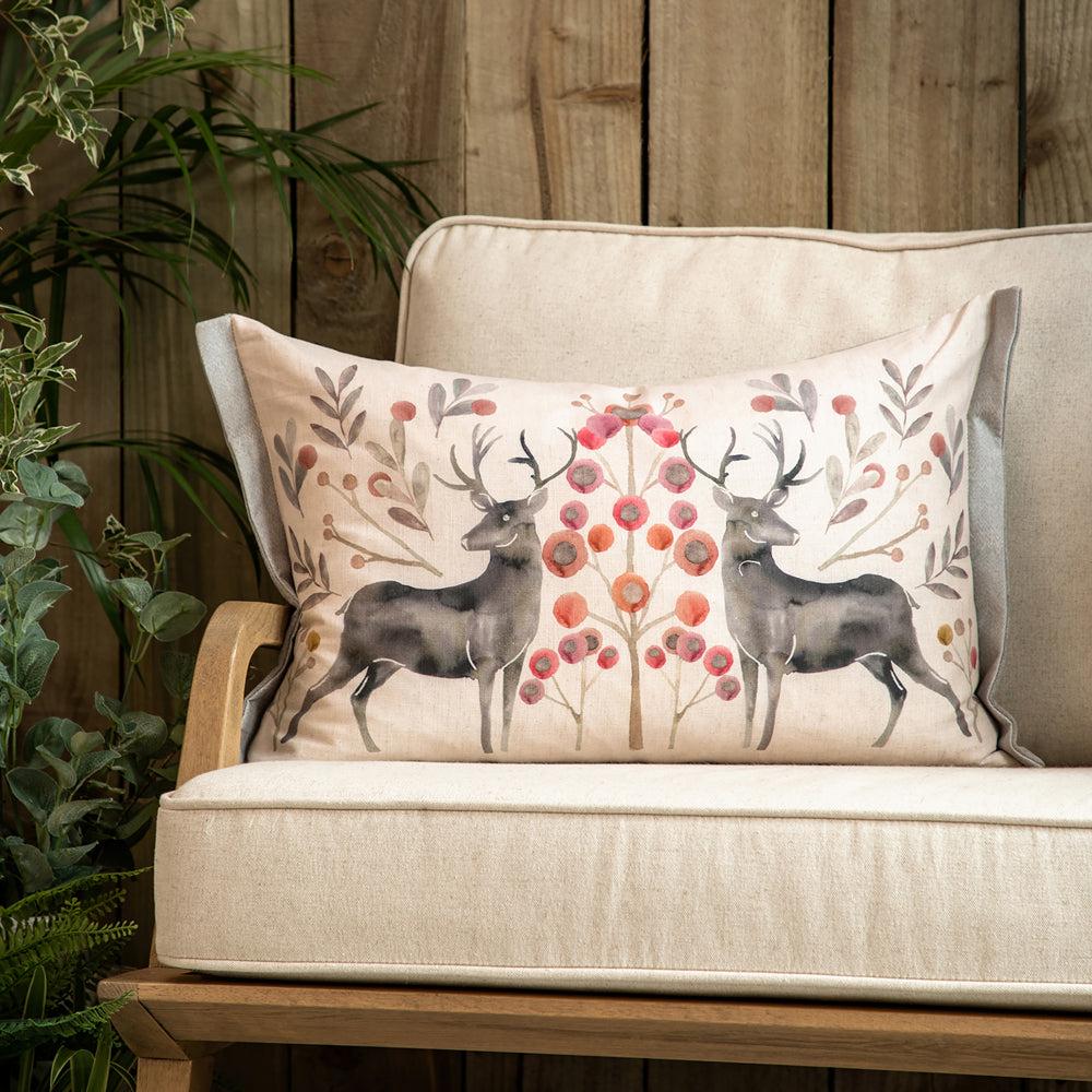 Sofa Cushions | Edo Printed Feather Cushion Mulberry Bed Cushions Bed Cushions