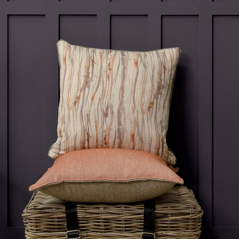 Sofa Cushions | Falls Printed Feather Cushion Ironstone Bed Cushions Bed Cushions