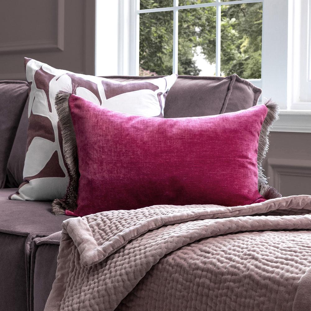 Sofa Cushions | Isernia Feather Cushion Berry Bed Cushions Bed Cushions