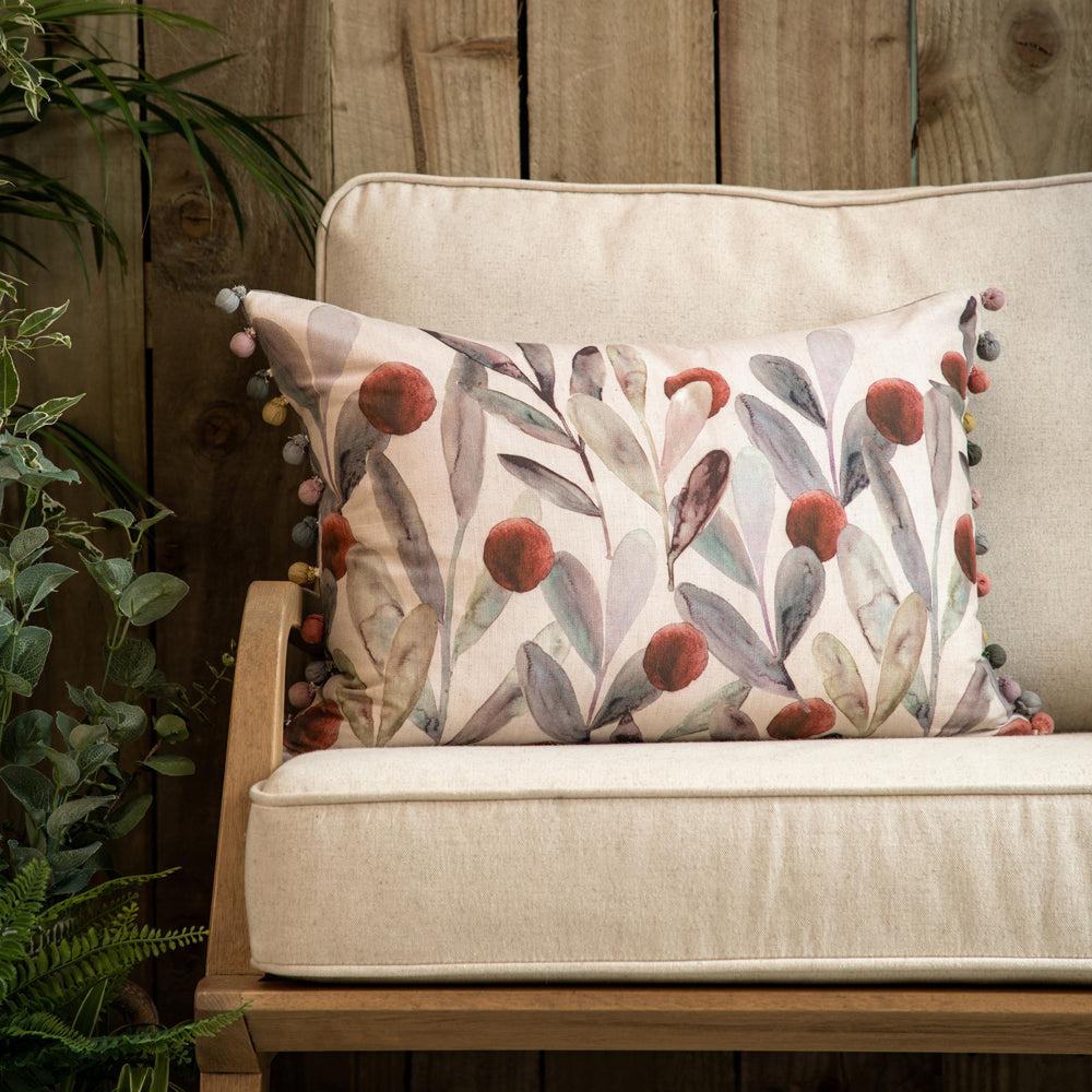 Sofa Cushions | Katsura Printed Feather Cushion Mulberry Bed Cushions Bed Cushions