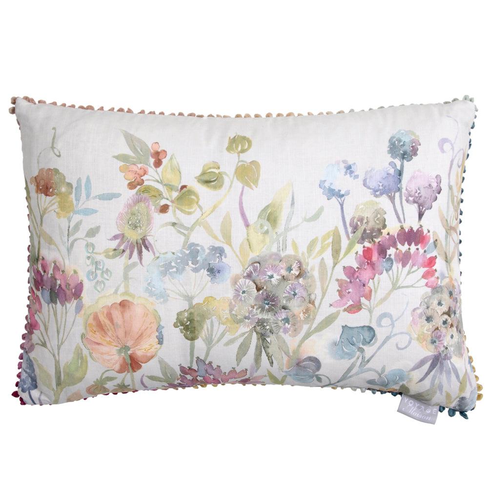 Sofa Cushions | Patrice Printed Feather Cushion Loganberry Bed Cushions Bed Cushions