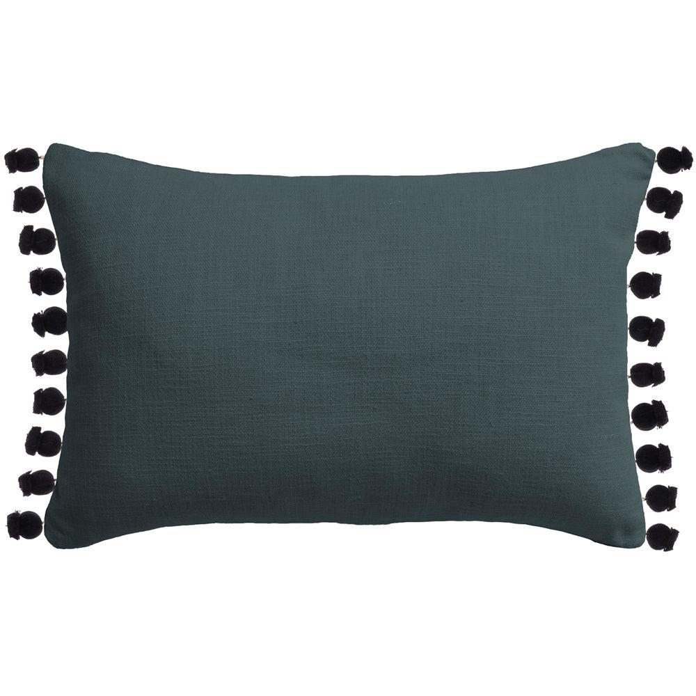 Sofa Cushions | Tivoli Woven Feather Cushion Charcoal Bed Cushions Bed Cushions