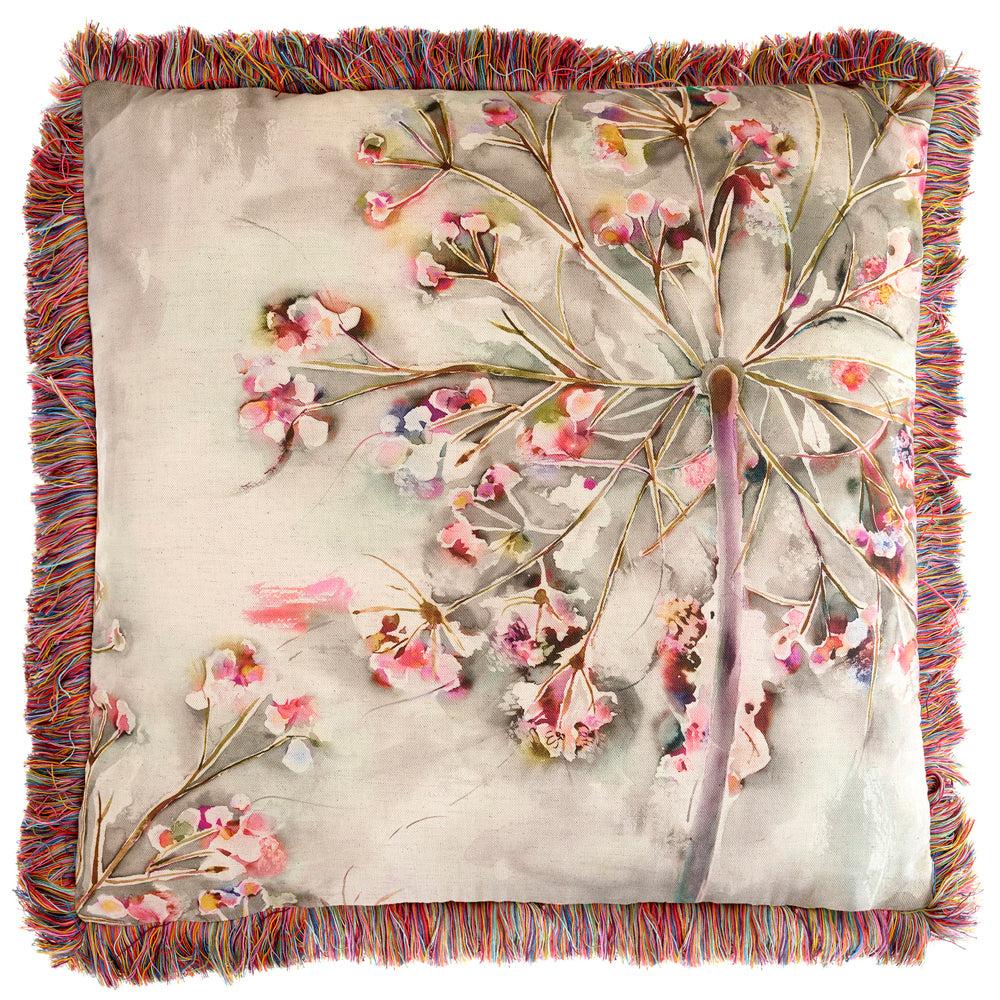 Sofa Cushions | Winchcombe Printed Feather Cushion Orchid Bed Cushions Bed Cushions