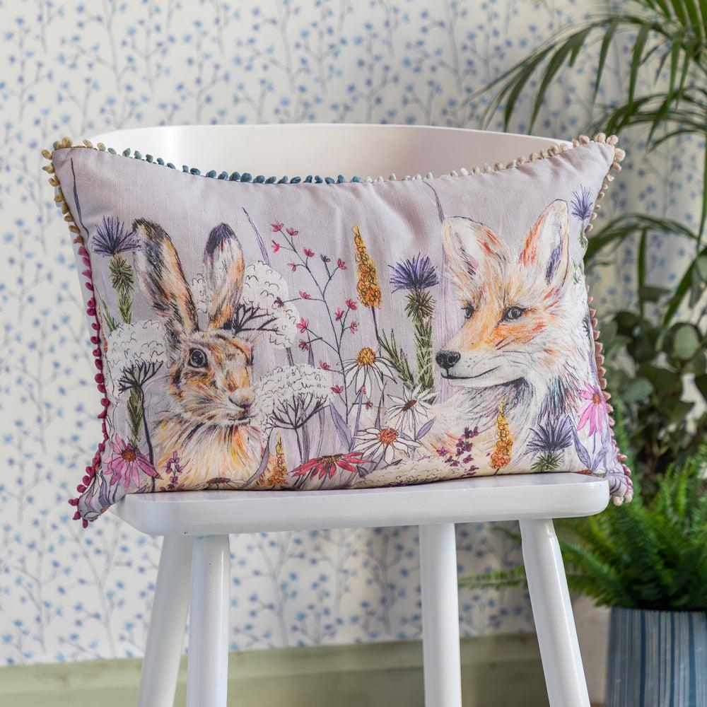 Sofa Cushions | Winnie Printed Feather Cushion Blossom Bed Cushions Bed Cushions