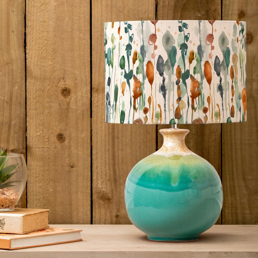 Table Lamps | Arley Eva & Neso Complete Table Lamp Aqua/Peridot Lighting Aqua