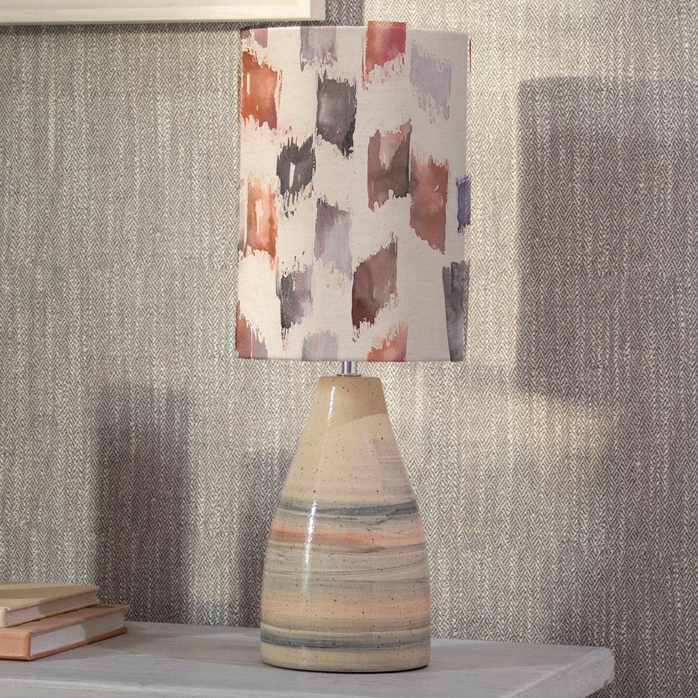 Table Lamps | Arwen Anna & Japura Complete Table Lamp Sandstone/Rosewater Lighting Rosewater