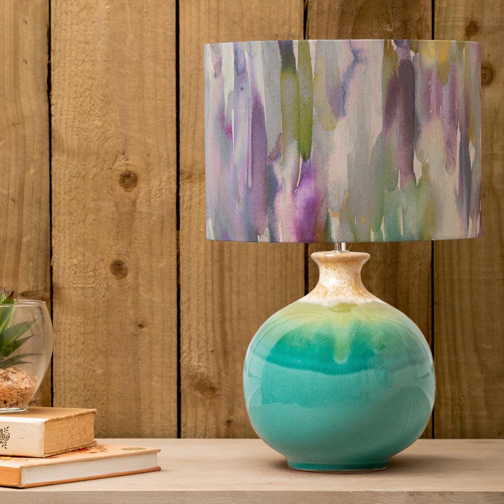 Table Lamps | Azima Eva & Neso Complete Table Lamp Aqua/Indigo Lighting Aqua