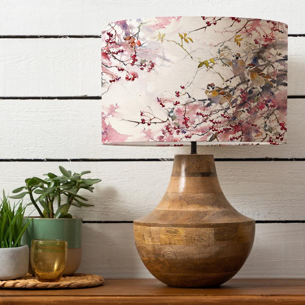 Table Lamps | Brushwood Eva & Leven Complete Table Lamp Mango/Blossom Lighting Blossom