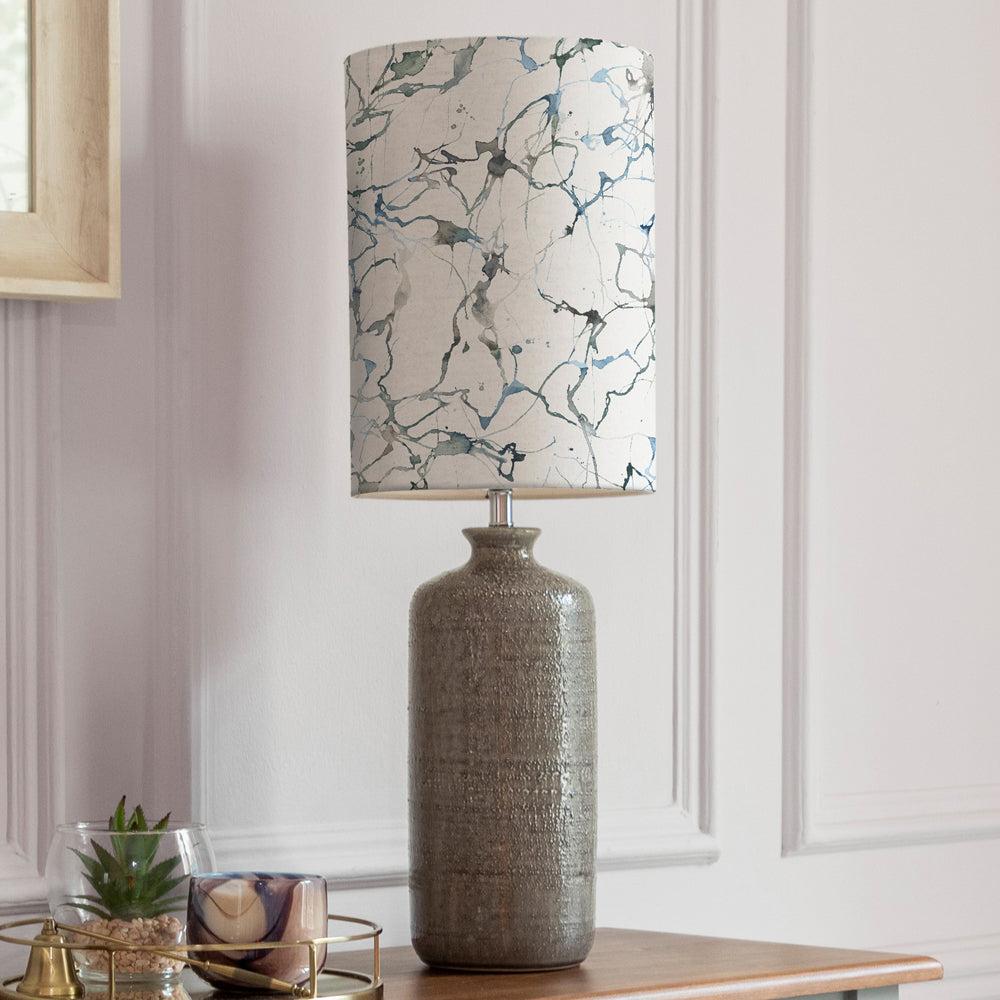 Table Lamps | Carrara Anna & Inopia Complete Table Lamp Grey/Frost Lighting Frost