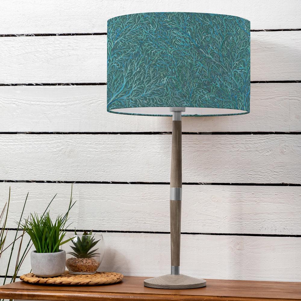 Table Lamps | Coressa Eva & Solensis Complete Table Lamp Teal Lighting Table Lamps