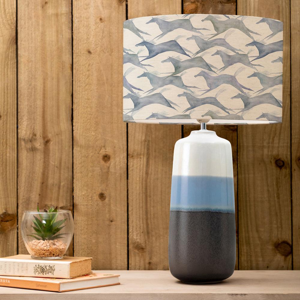 Table Lamps | Dakota Eva & Nama Complete Table Lamp Sky/River Lighting River