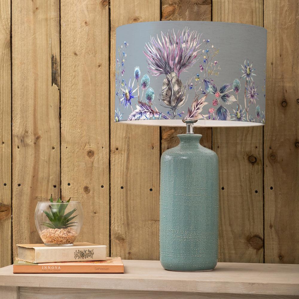 Table Lamps | Elysium Eva & Inopia Complete Table Lamp Teal/Sapphire Lighting Sapphire